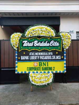 Papan Bunga Duka di Nabunage