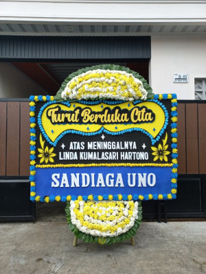 Papan Bunga Duka di Nabunage